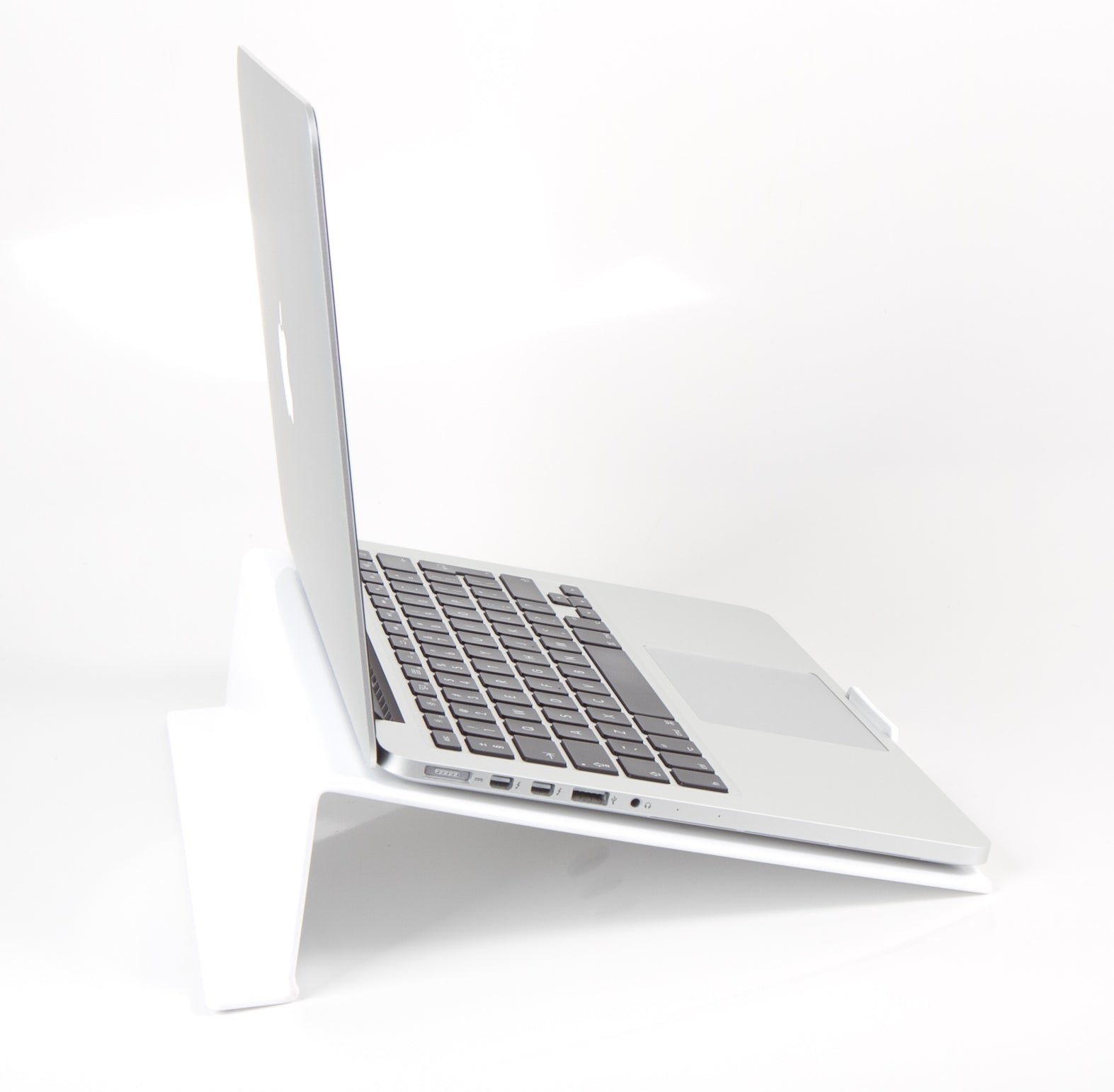 LapStop in Winter White