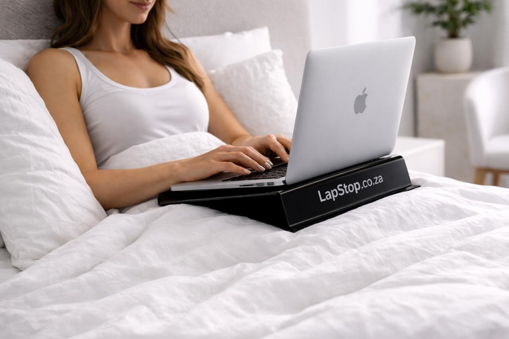 LapStop in High-Gloss Black